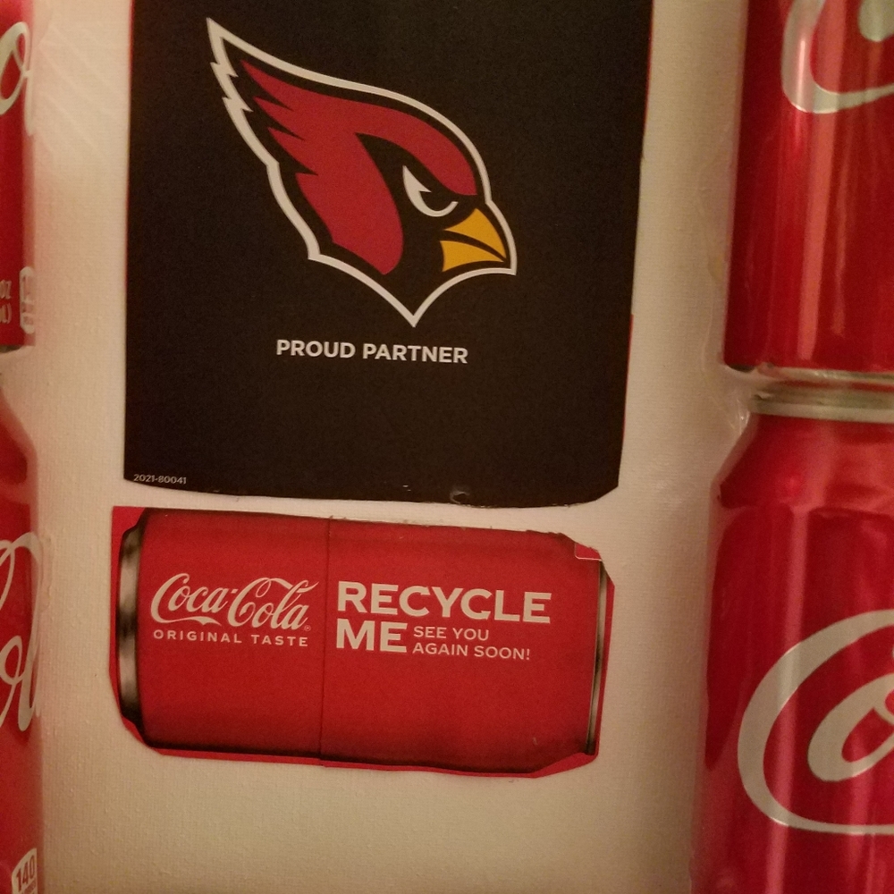 Handmade Coca Cola Wall Hanging Decor I made this on a 11×14 canvas board. Pl - Picture 6 of 12
